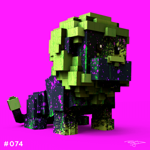 NFT Lion #074