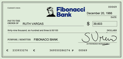 Fibonacci check # 00069