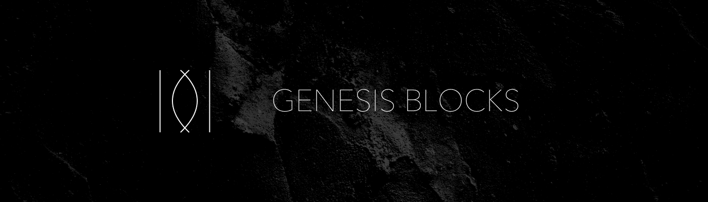Genesis Blocks Art