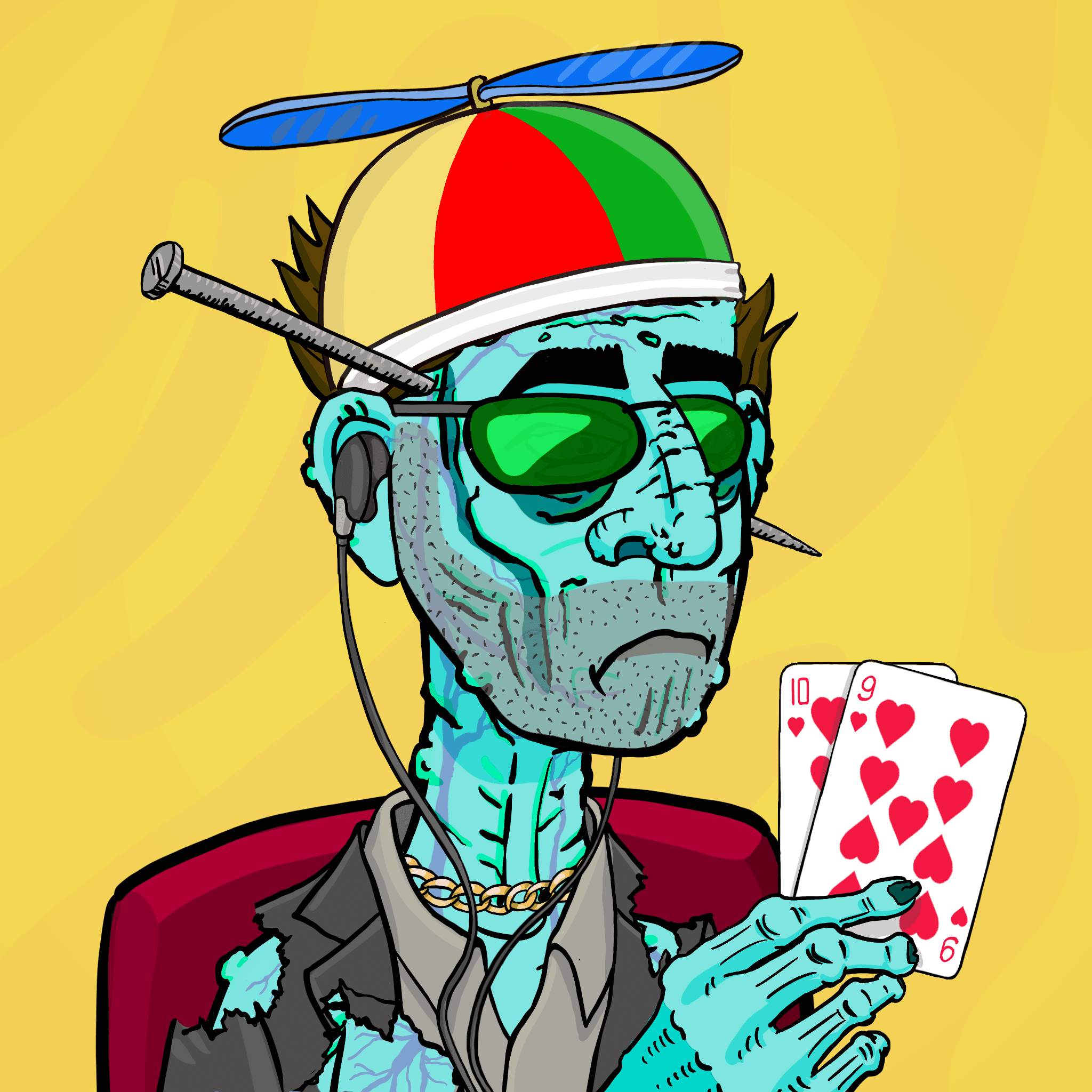 Zombie Poker Freak Gen. #0002