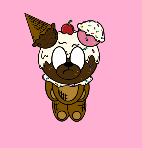 Magic-Kuma: Ice Cream Kuma