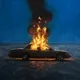 The Burning Car