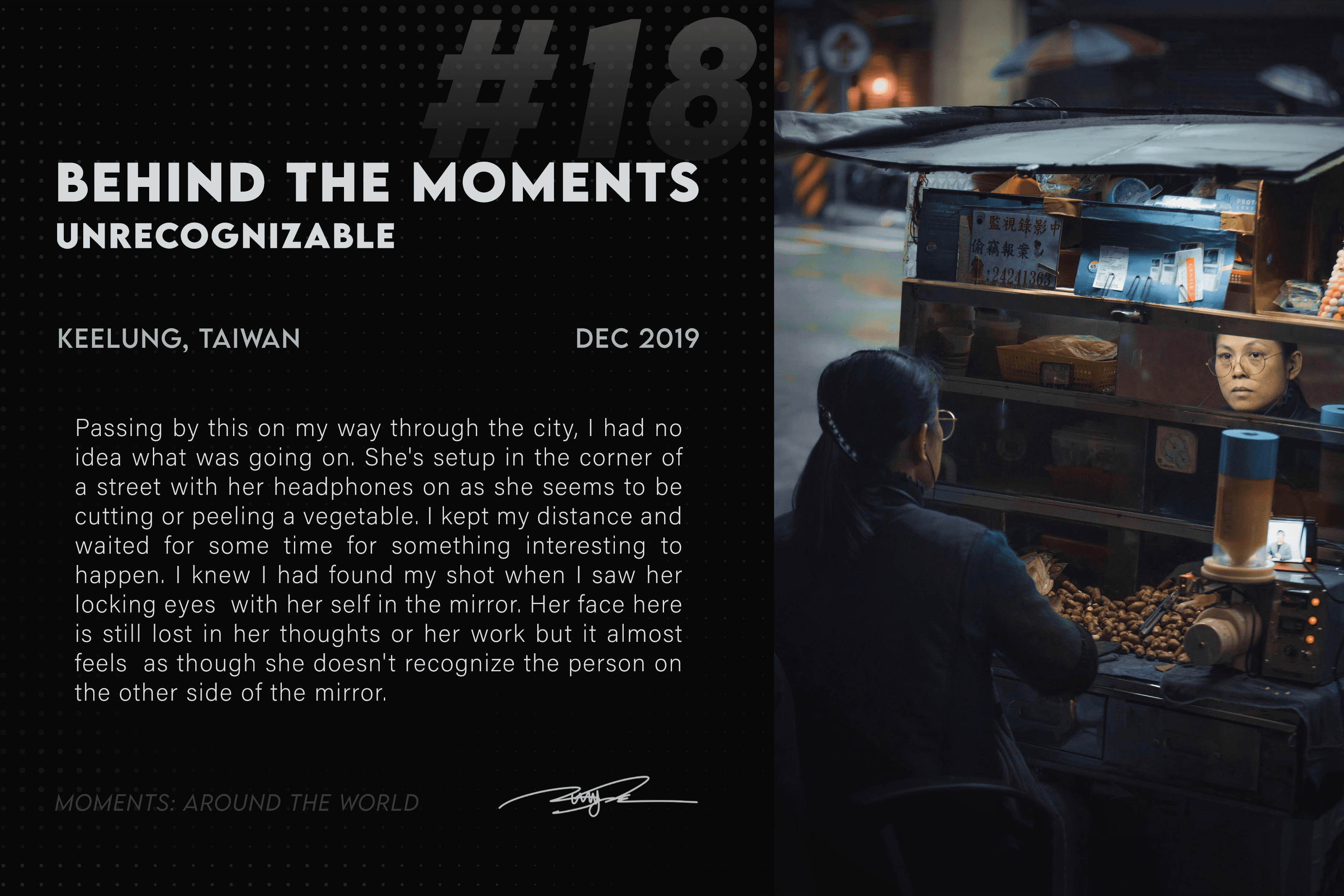 Unrecognizable - Behind the Moments #18