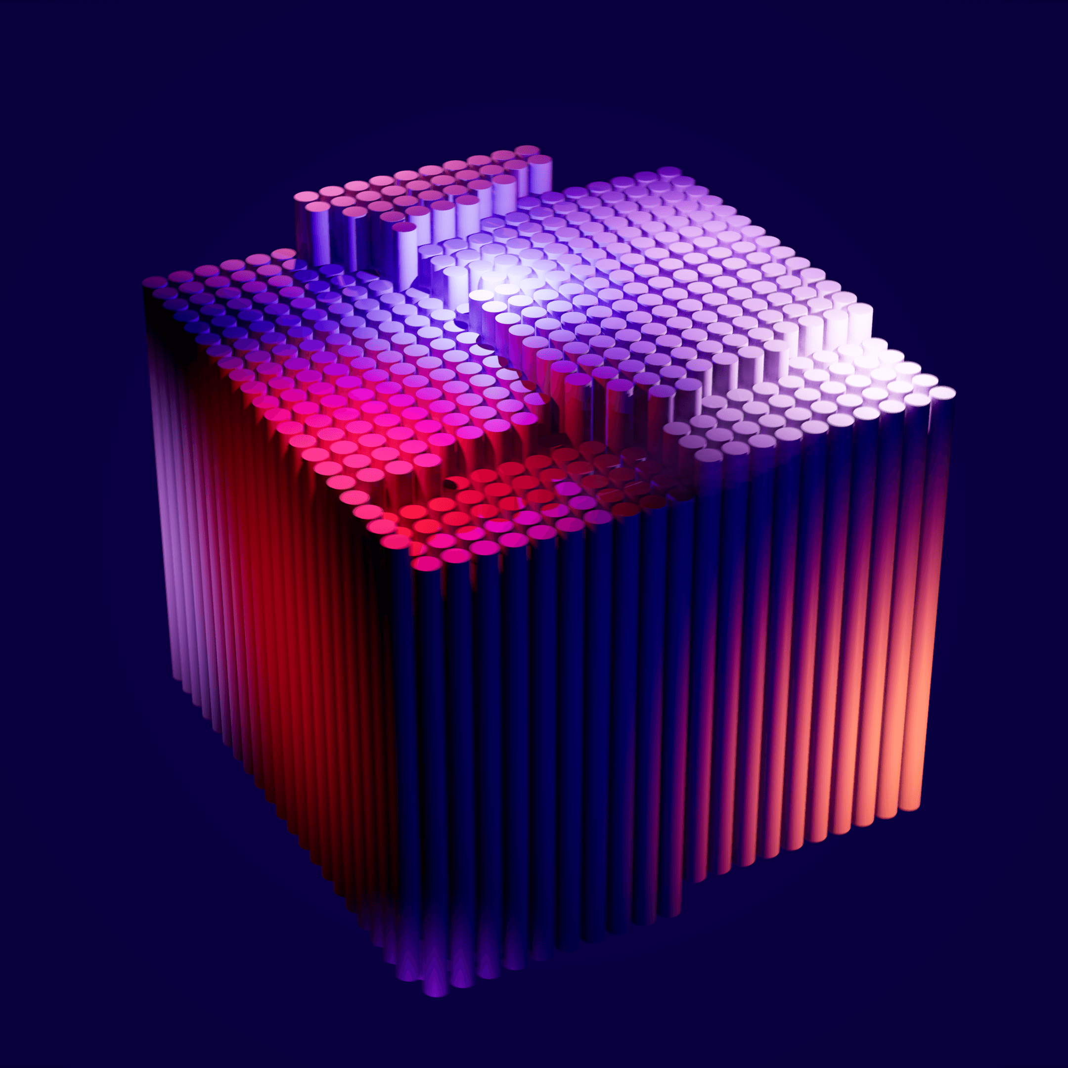 Bluered Cube