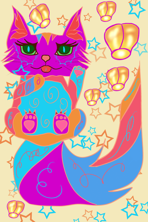 True light cat