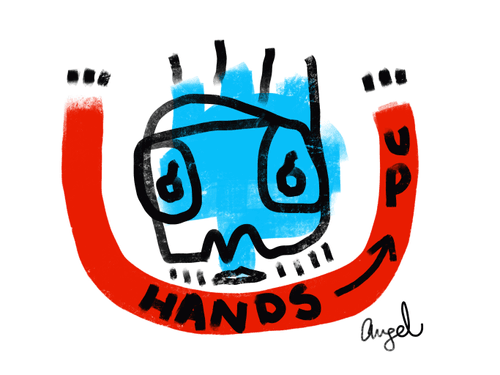 HANDS UP