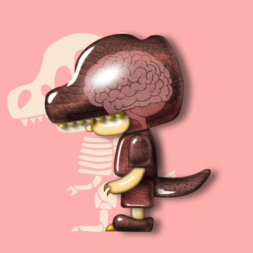 CRYPTO NOU Dinosaur #13