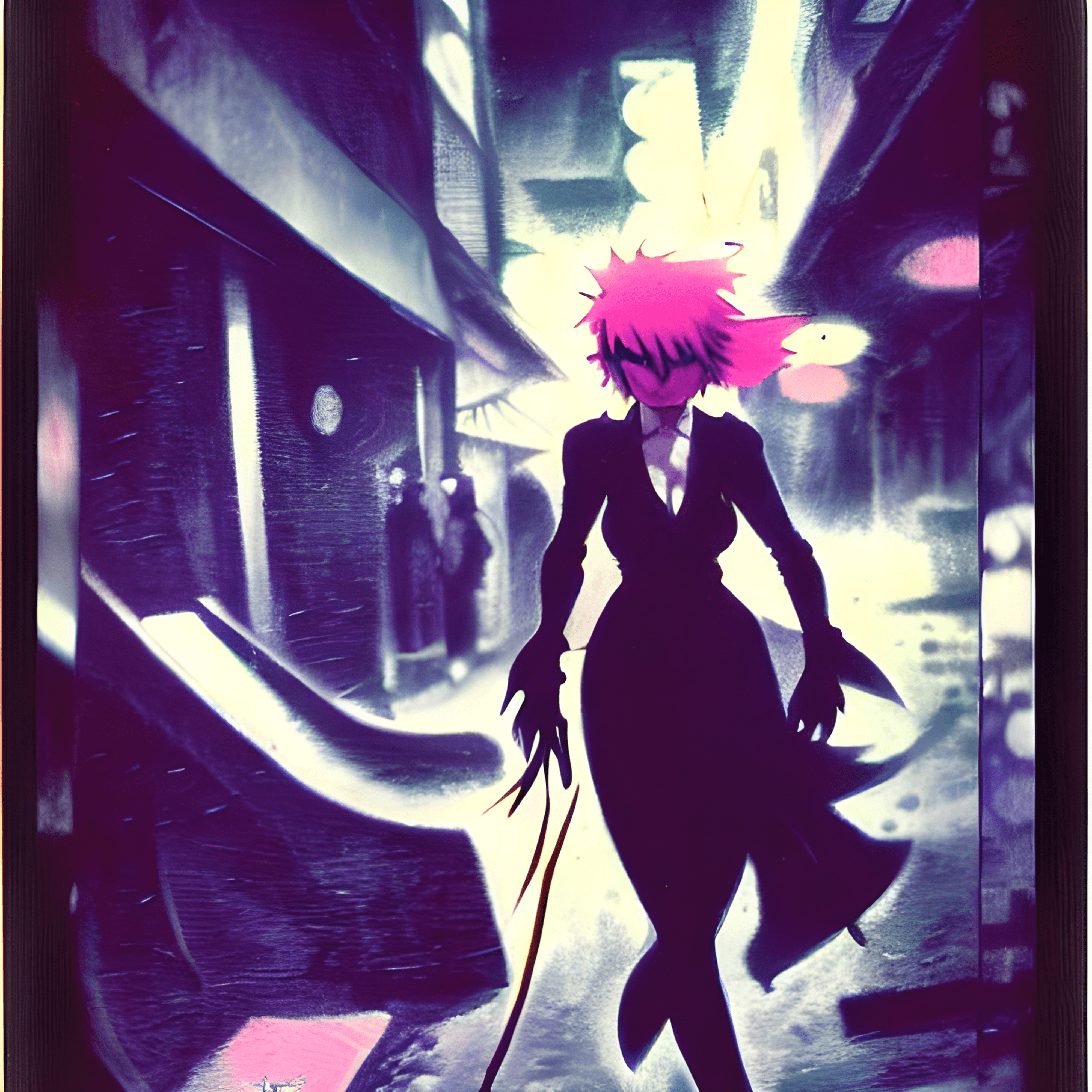 Anime #2: Spiky Purple