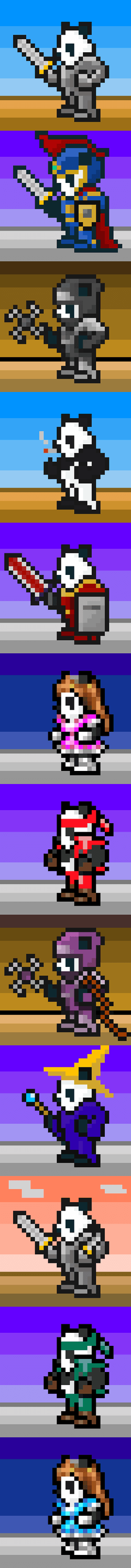 Pixel Panda Heroes collection image
