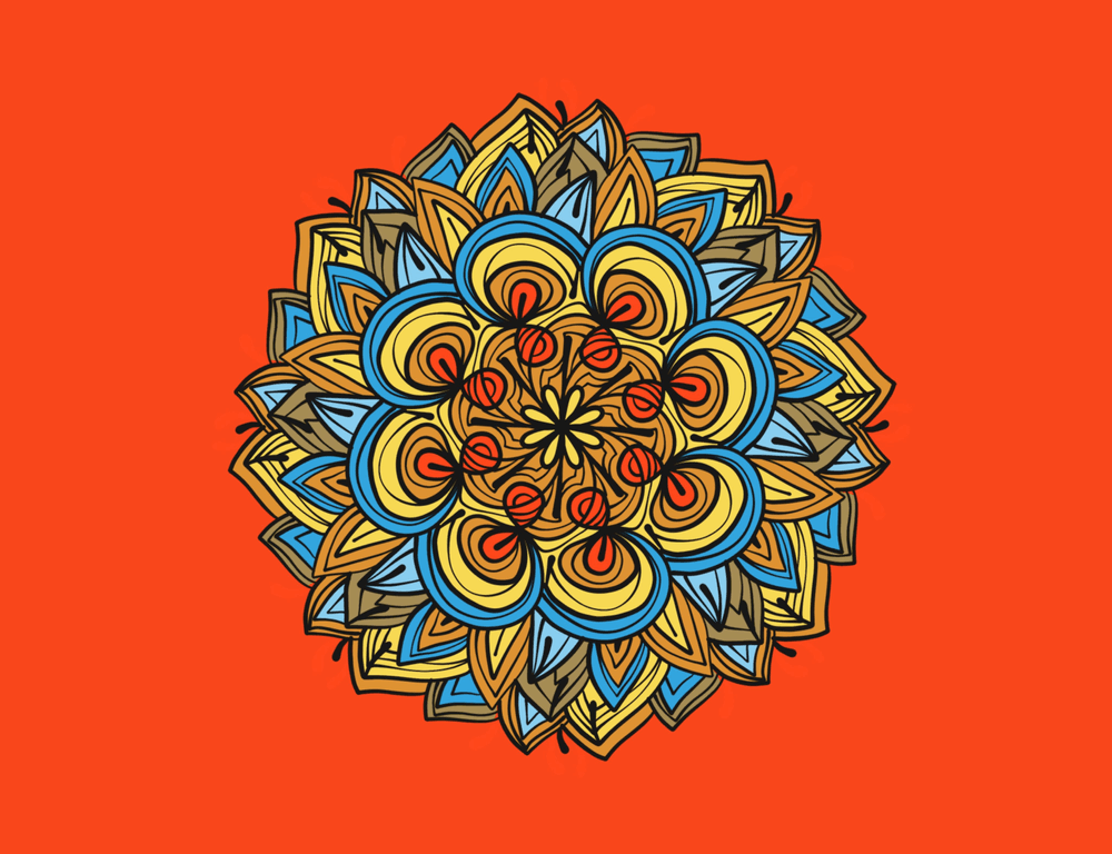 Mandala #18 - Mandala Madness - Art, Abstract, Soul, Color, Life