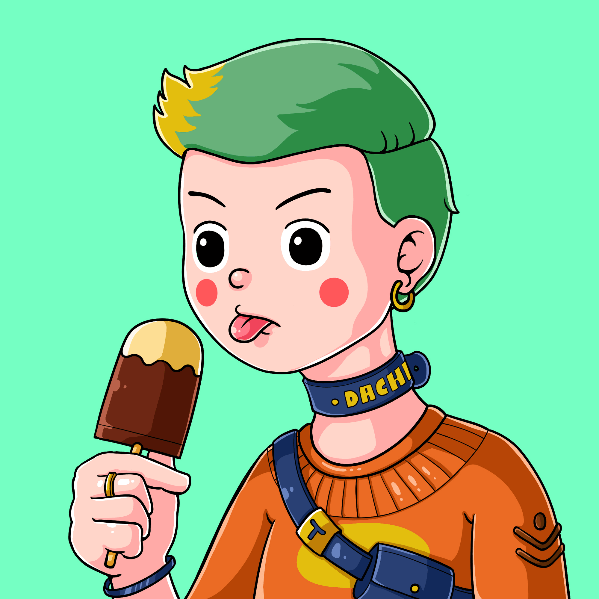 DACHI 009 TOMODACHI by Jakkaphat OpenSea