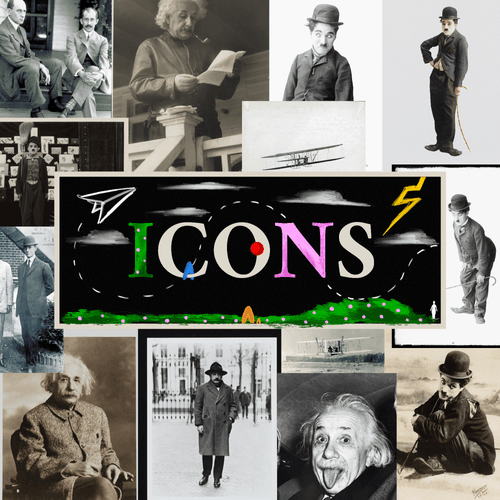 Einstein, Chaplin, Wright Brothers X Wolfe, Odious, Parrott