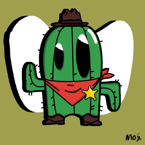 Sheriff Prickle Moji