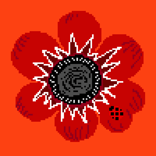 ManaOsawa Anemones REDXOrange