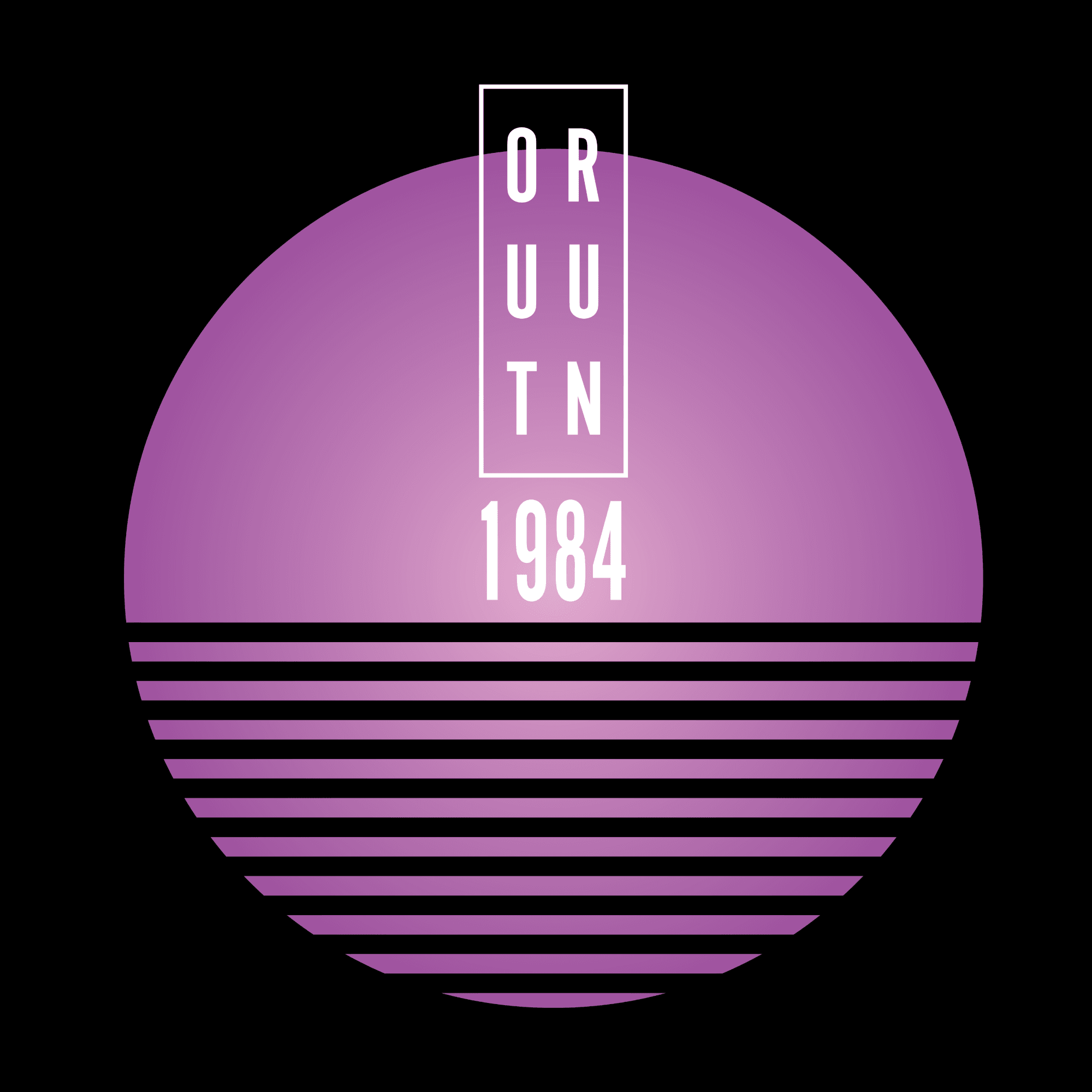  Outrun 1984 - Purple Sunset