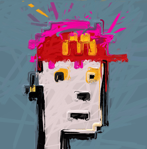 Fast Food Splatter Punk 644