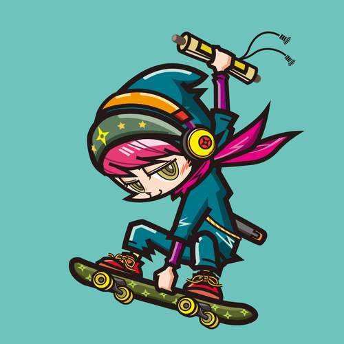 NINJA SKATER NFT