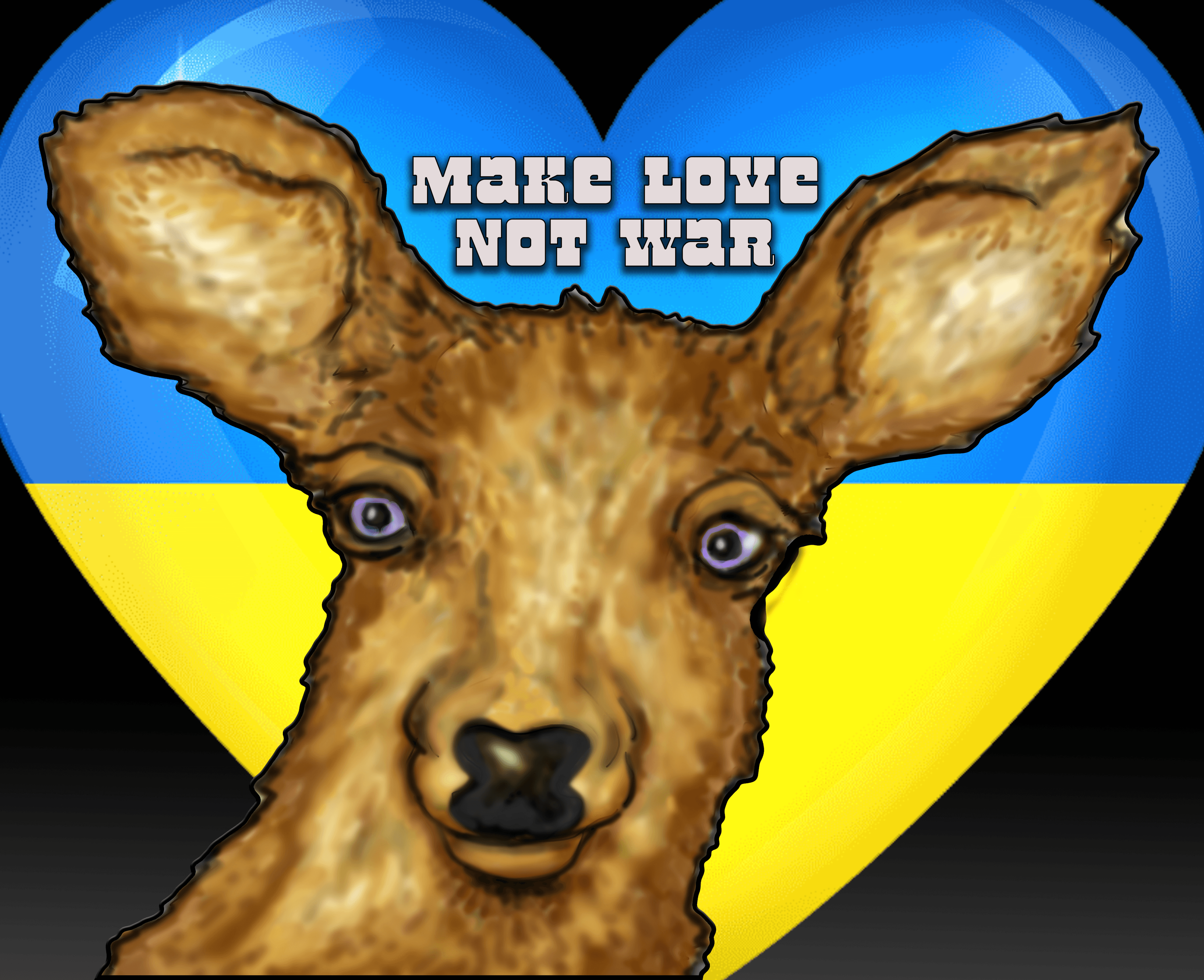 #38 DeerLove- all proceeds donated to Ukraine via Crypto.com