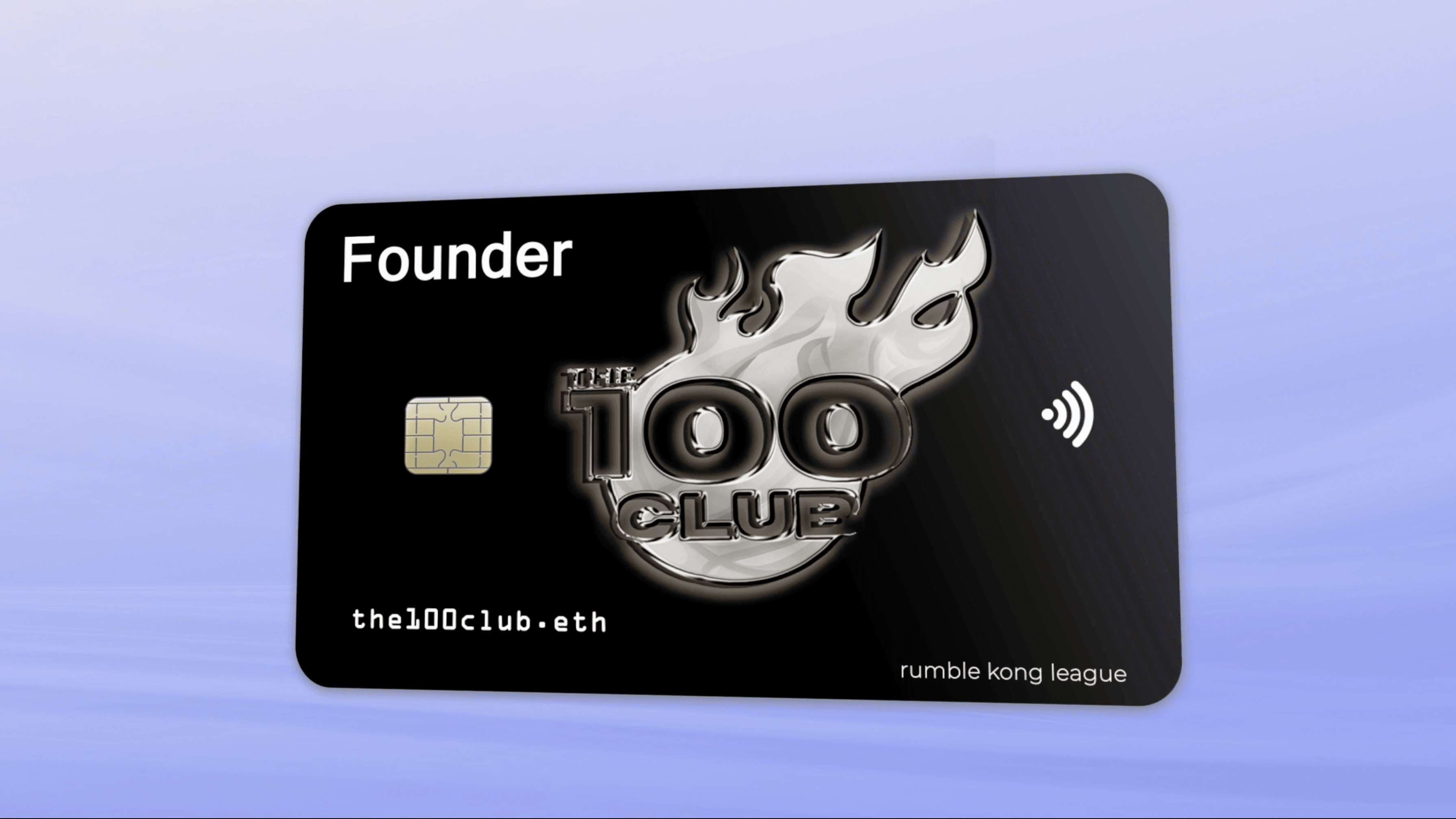 The 100 Club Founders Card #62/100