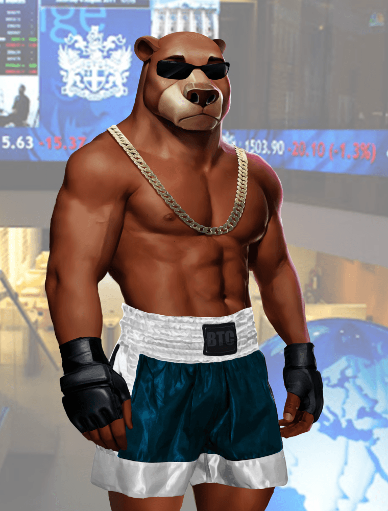 Wall Street Avatar Fighter Bear #557