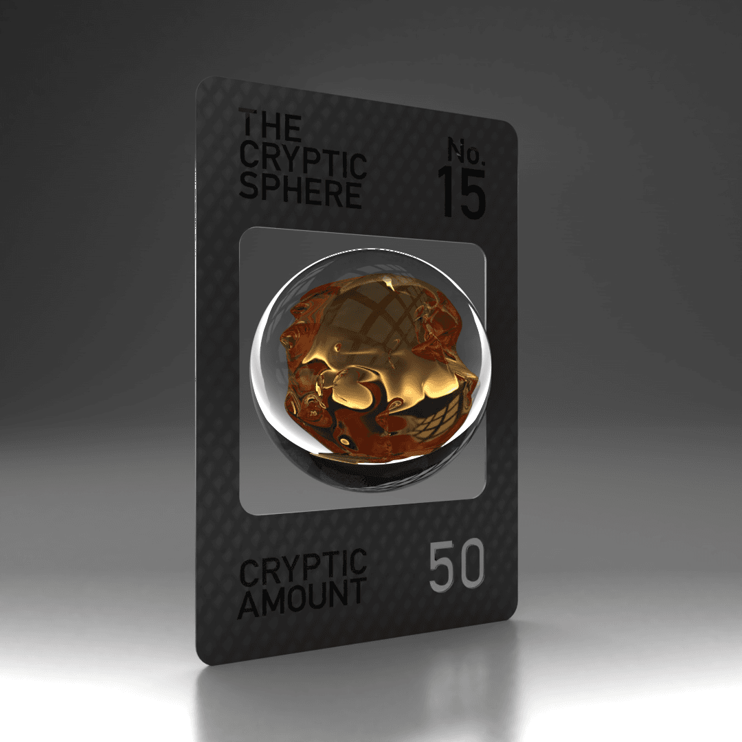The Cryptic Sphere, Animated Trading Card No. 15