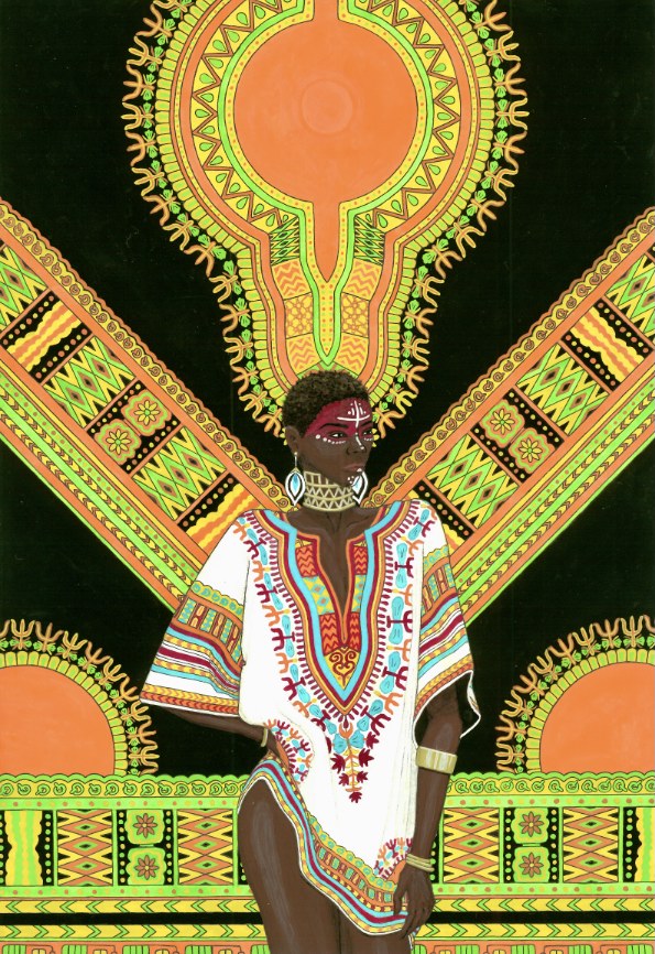 No.016 “West Africa/Dashiki”　Culture & Pattern series