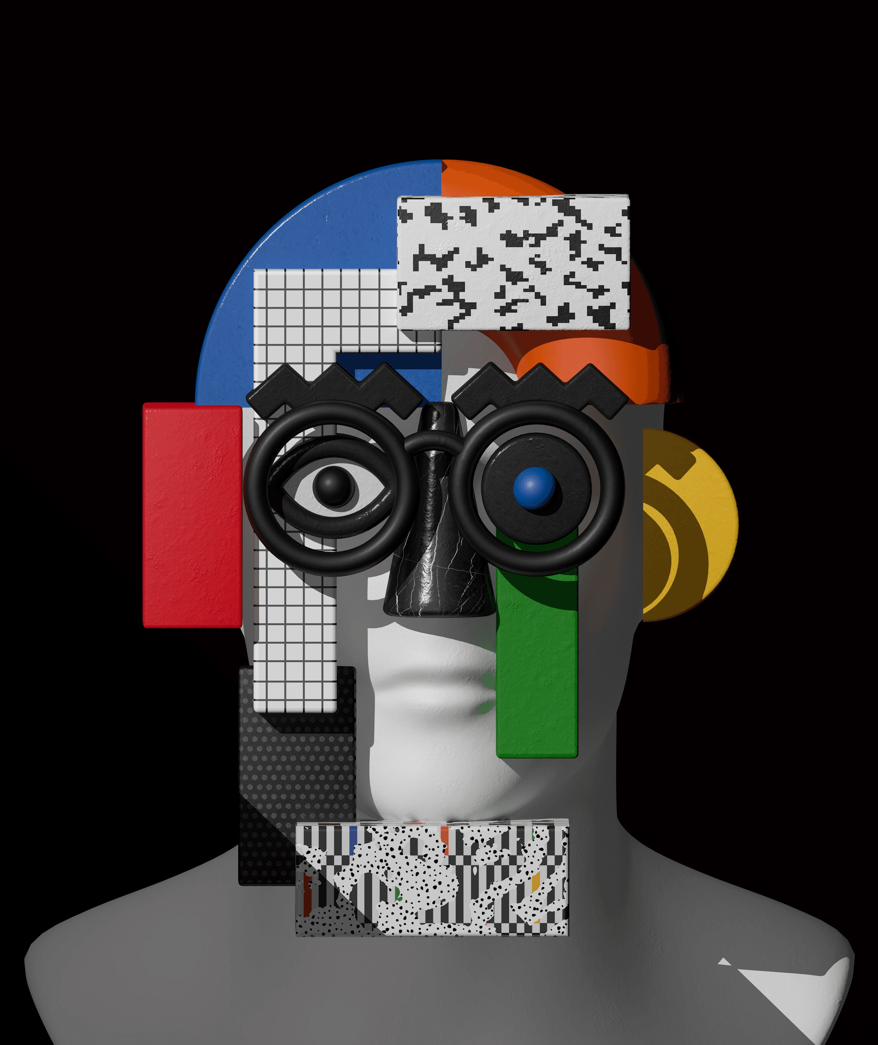 Modernist Masks #0004