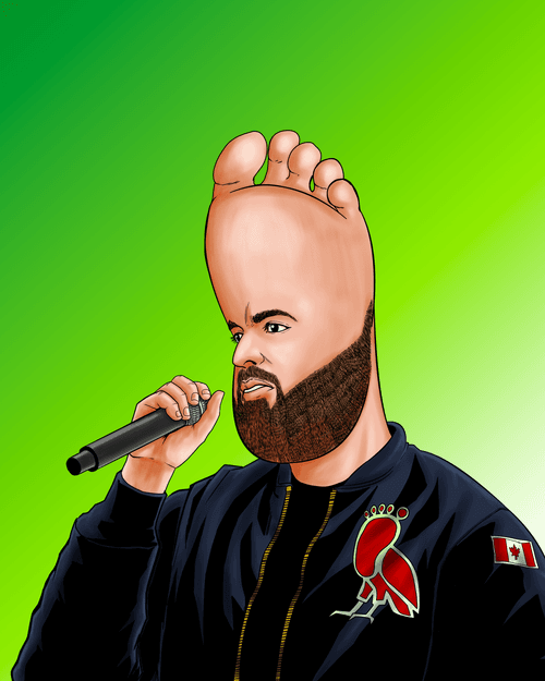Mr.footface #62  F.Drake