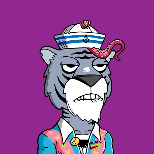 Grouchy Tiger Social Club #4484
