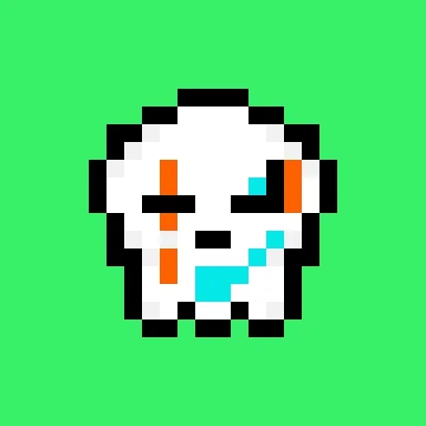 Kawaii SKULL #6283