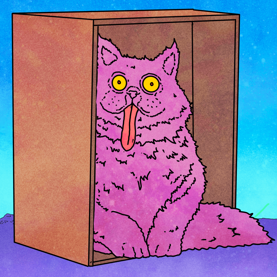 Monster Brick #20 - Boxed Cat