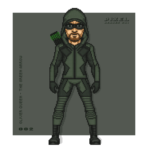 Pixel:Heroes S01 #002 / Edition 3 of 3 / The Green Arrow