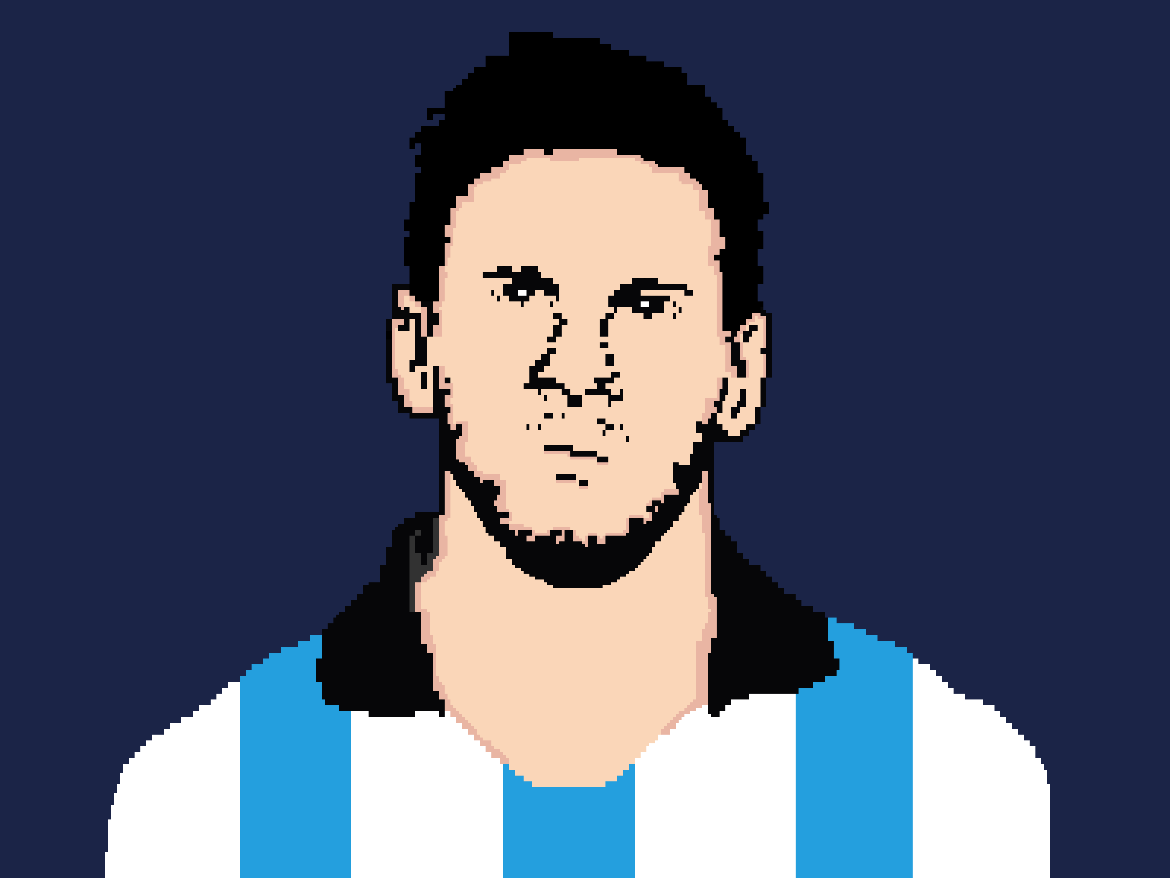 Pixel Art Messi - Collection | OpenSea