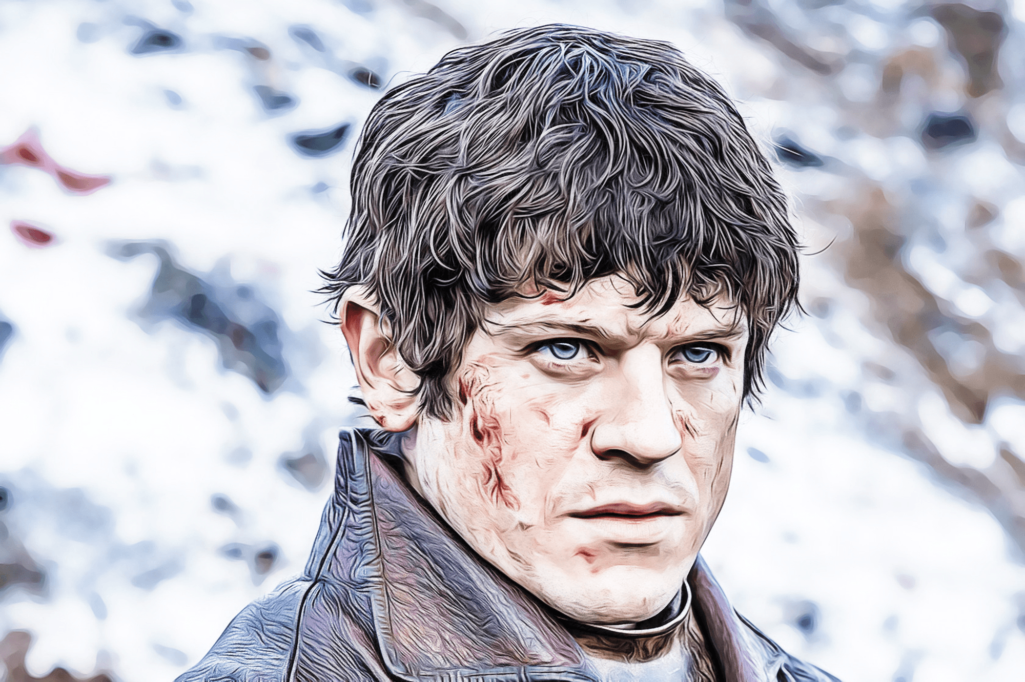 Game Of Thrones Ramsay Bolton Art The Honey Badger Collection Opensea