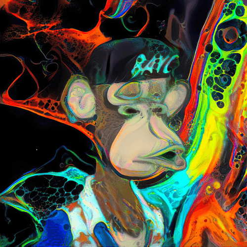 Abstract Bored Ape #0000