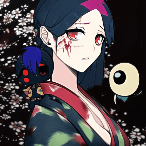 geisha zombie #034