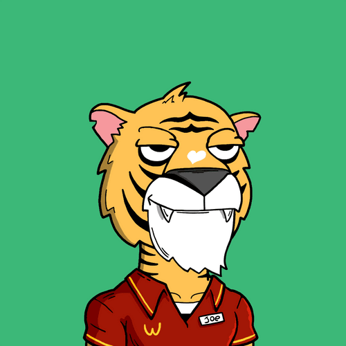 Grouchy Tiger Social Club #8233