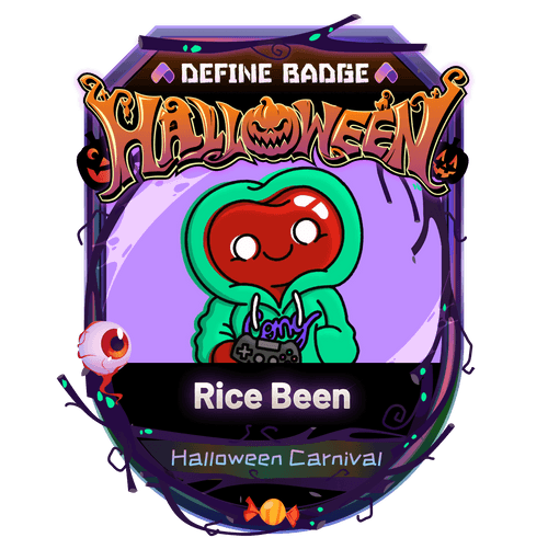 Rice Been Badge by DeFine