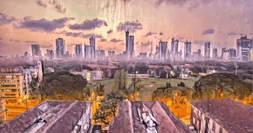 Mumbai Sunset, Berthe Morisot