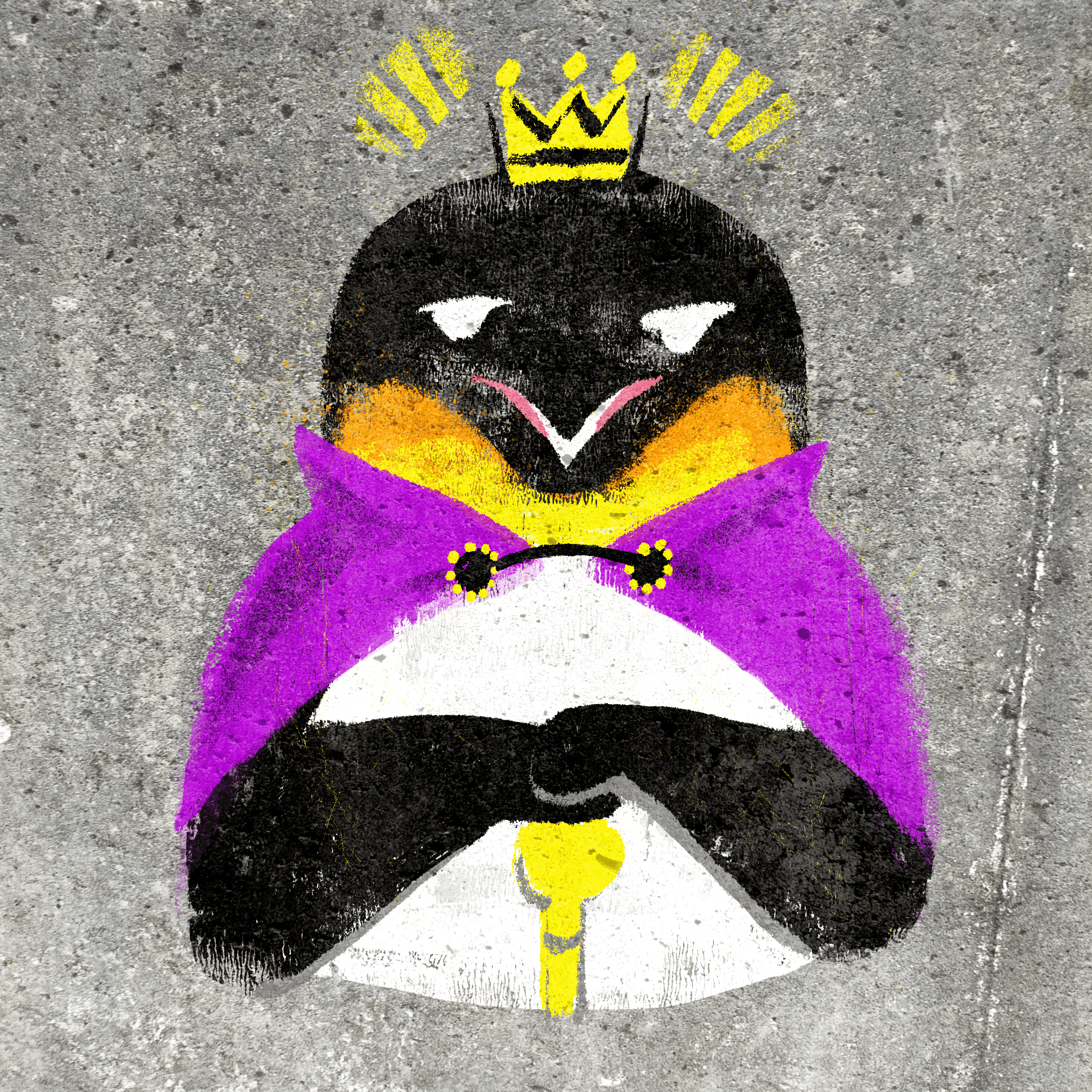 Emperor penguin #027