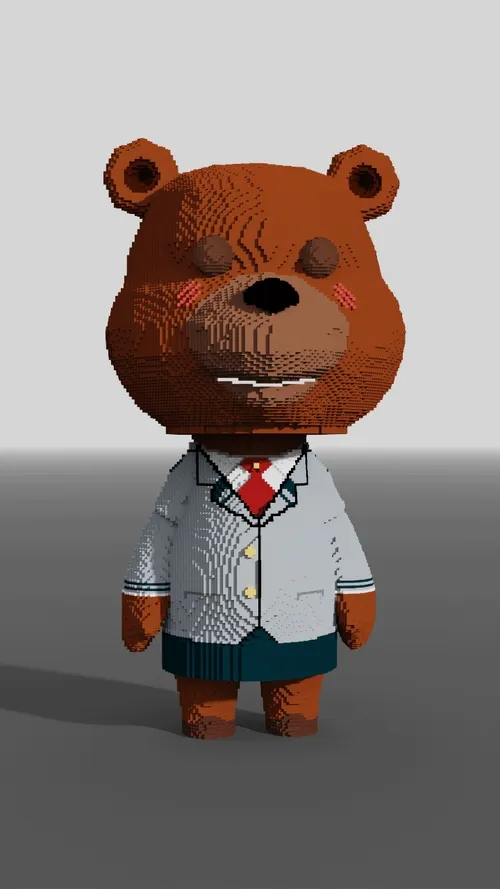 Block Bear - Ochaco