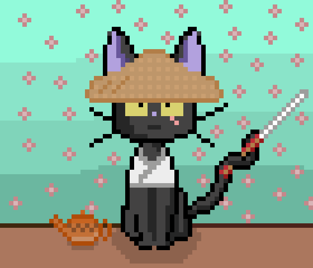 #2 Samurai Cat