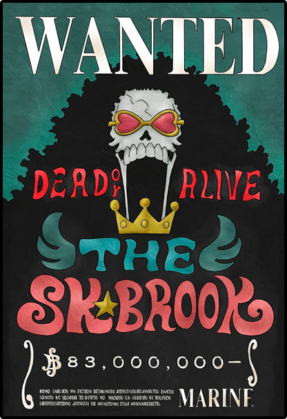 BROOK - One Piece Wanted #2