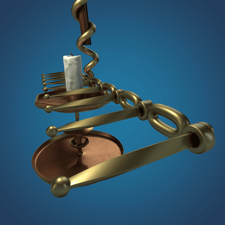 Golden rake Alternative Perception OpenSea