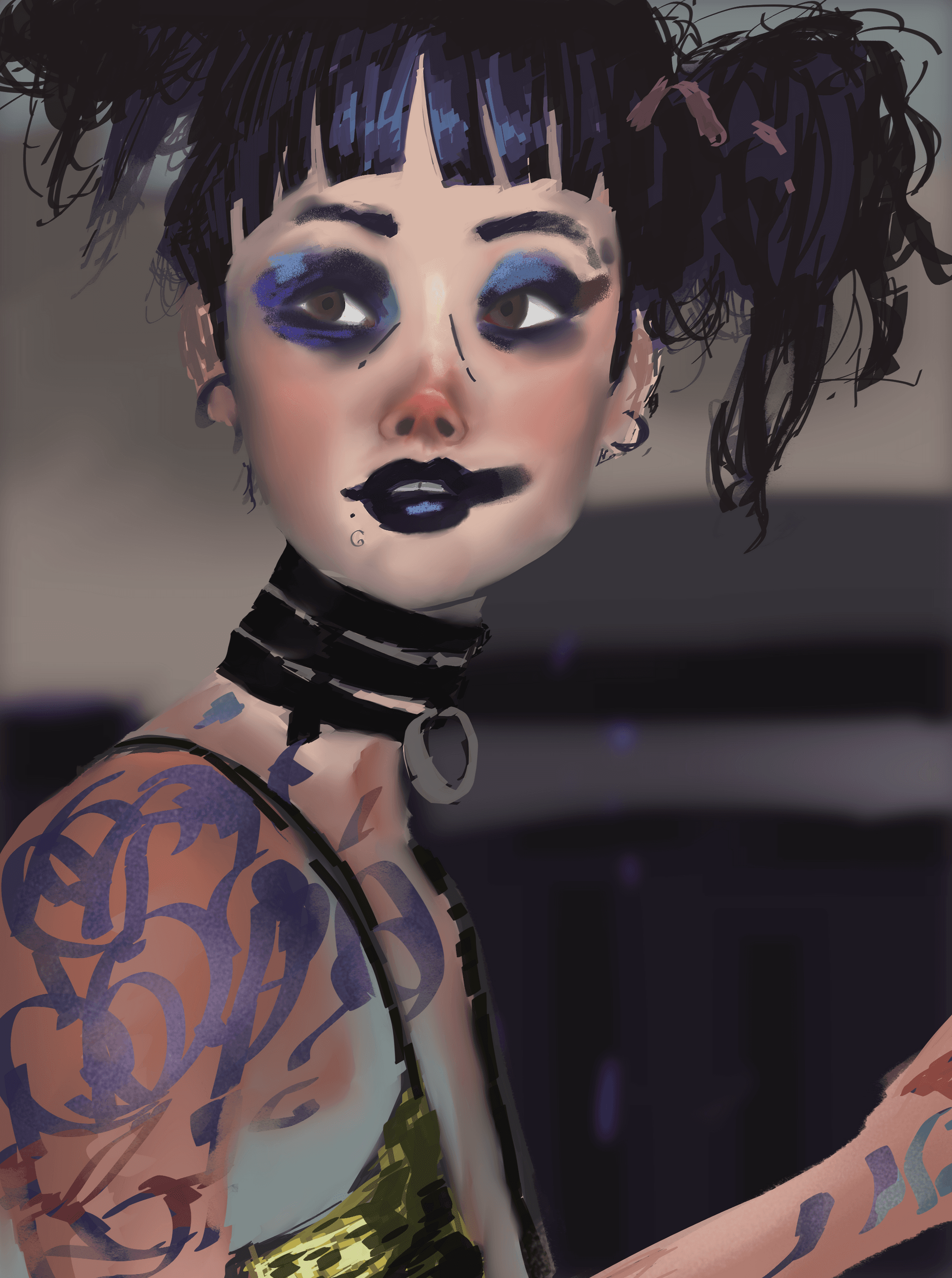 Dårlig faktor hård koloni Fanart of The woman from The Witness (Love Death and Robots) - Untitled  Collection #180213780 | OpenSea