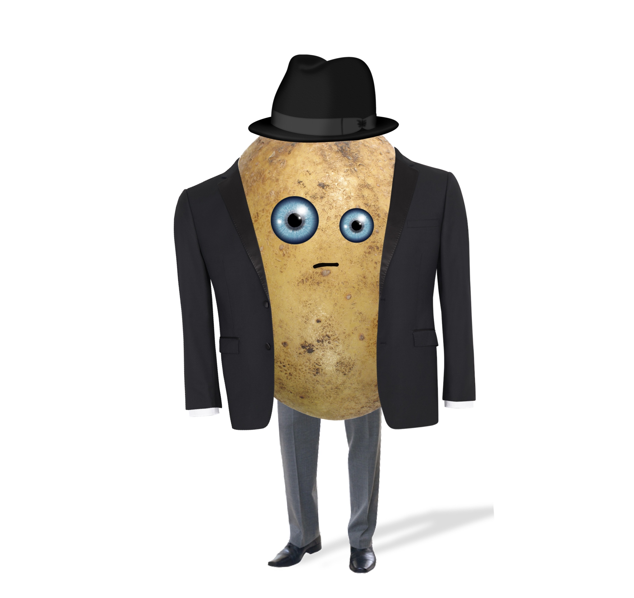 Suited potatoman