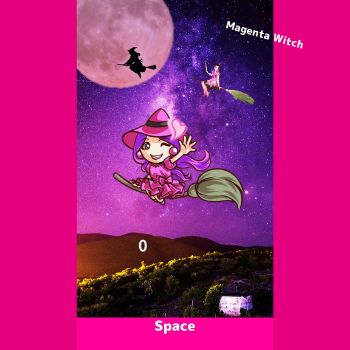Magenta Witch Oracle Cards collection image