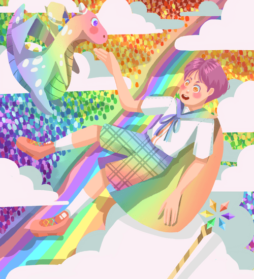 Rainbow Dragon Summoner