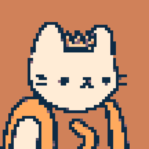 Bored Pixel Cat #427