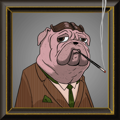 Mr. Maddox Sackles, the Naked Pug